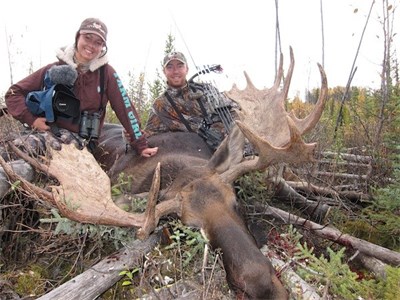 September 21st 2011, MY FIRST ARCHERY MOOSE